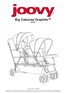 Mode d’emploi Joovy Big Caboose Graphite Poussette