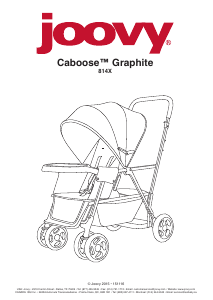 Manual Joovy Caboose Graphite Stroller