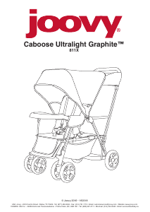 Mode d’emploi Joovy Caboose Ultralight Graphite Poussette