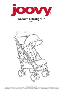 Mode d’emploi Joovy Grove Ultralight Poussette