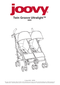 Handleiding Joovy Twon Groove Ultralight Kinderwagen