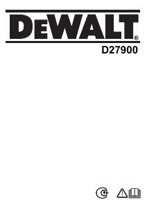 Bruksanvisning DeWalt D27900 Dammsugare