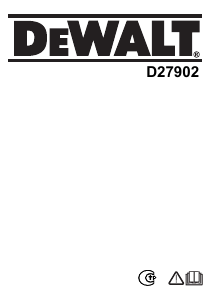 Bruksanvisning DeWalt D27902 Dammsugare