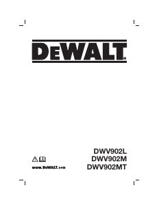 Manuale DeWalt DWV902L Aspirapolvere