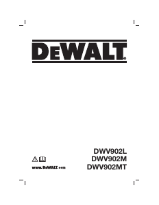 Kullanım kılavuzu DeWalt DWV902M Elektrikli süpürge