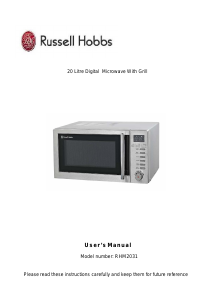 Handleiding Russell Hobbs RHM2031 Magnetron