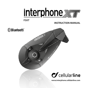 Handleiding Interphone F5XT Headset