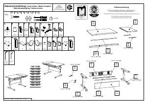 Bedienungsanleitung Paidi Marco 2 Schreibtisch
