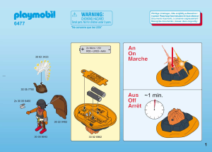 Manual Playmobil set 6477 Indians Medicine man