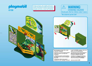 Manual Playmobil set 6158 Farm My secret forest animals