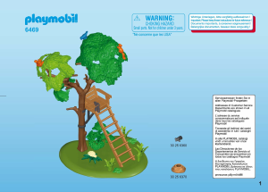 Manual de uso Playmobil set 6469 Farm Puesto de Vigilancia