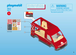 Manual de uso Playmobil set 5677 City Life Camión de comida