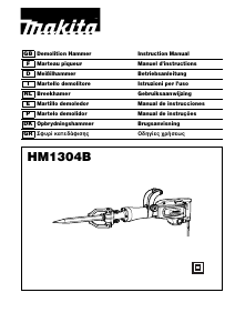 Käyttöohje Makita HM1304B Murtovasara