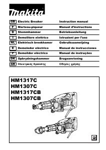 Brugsanvisning Makita HM1307C Nedbrydningshammer