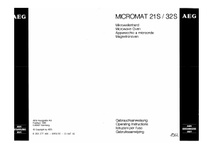 Handleiding AEG Micromat 21S Magnetron