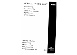 Handleiding AEG Micromat 114 Magnetron