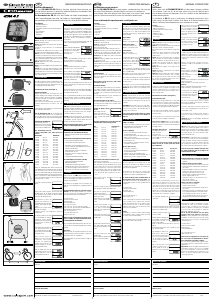 Manuale CicloSport CicloMaster CM 4.1 Ciclocomputer