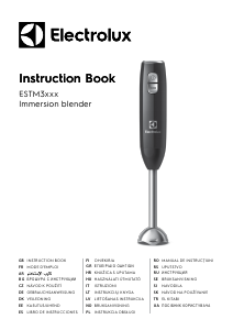 Manual de uso Electrolux ESTM3200 Batidora de mano