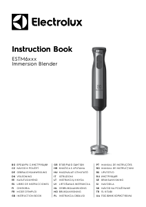 Manual Electrolux ESTM6500 Hand Blender