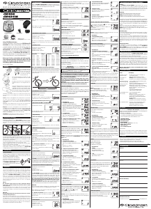 Bedienungsanleitung CicloSport CicloMaster CM 434 Fahrradcomputer