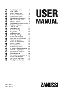 Manual de uso Zanussi ZHC6235X Campana extractora