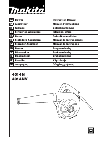 Mode d’emploi Makita 4014N Souffleur