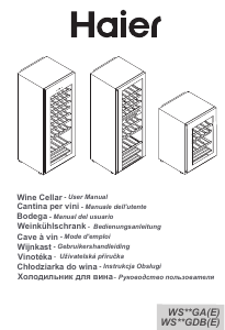 Instrukcja Haier WS32GAE Chłodziarka do wina