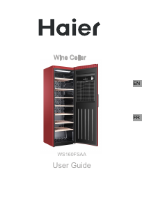 Manual Haier WS160FSAA Wine Cabinet