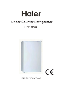 Manual Haier HMF-406W Refrigerator