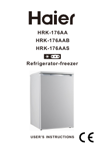 Manual Haier HRK-176AA Refrigerator