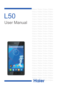 Manual Haier L50 Mobile Phone