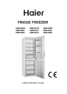 Manual Haier HBM-686W Fridge-Freezer