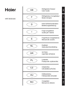 Bedienungsanleitung Haier HRF-800DGS8 Kühl-gefrierkombination