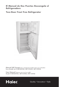 Manual Haier HRF10WNDS Fridge-Freezer