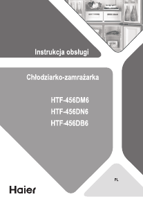 Instrukcja Haier HTF-456DN6 Lodówko-zamrażarka