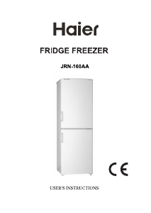 Használati útmutató Haier JRN-160AA Hűtő és fagyasztó