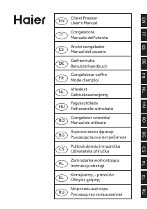 Manual Haier HCE-203RL Congelator