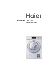 Handleiding Haier HD90-A636 Wasdroger