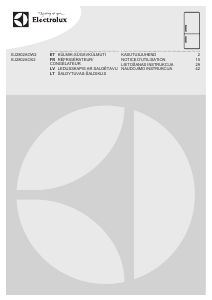 Mode d’emploi Electrolux EJ2802AOW2 Réfrigérateur combiné