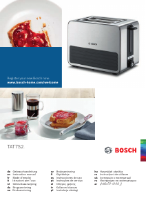 Handleiding Bosch TAT7S25 Broodrooster