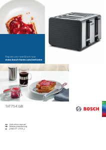 Bedienungsanleitung Bosch TAT7S45GB Toaster