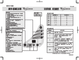 说明书 惠而浦WI50285H洗衣机