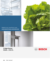 Manual Bosch KIL82AF30G Refrigerator