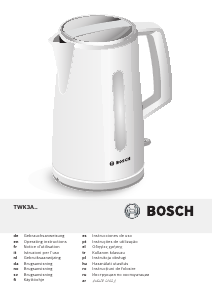 Instrukcja Bosch TWK3A034GB Czajnik