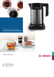 Manual Bosch TWK7203GB Kettle