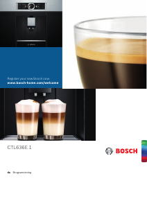 Brugsanvisning Bosch CTL636ES1 Kaffemaskine