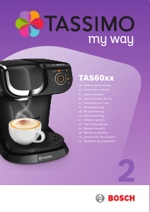 Bruksanvisning Bosch TAS6002 Kaffemaskin