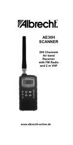 Manual Albrecht AE 30 H Radio Scanner