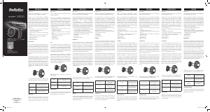 Instrukcja BaByliss D362E Suszarka do włosów