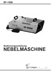 Bedienungsanleitung Stairville SF-1500 Nebelmaschine